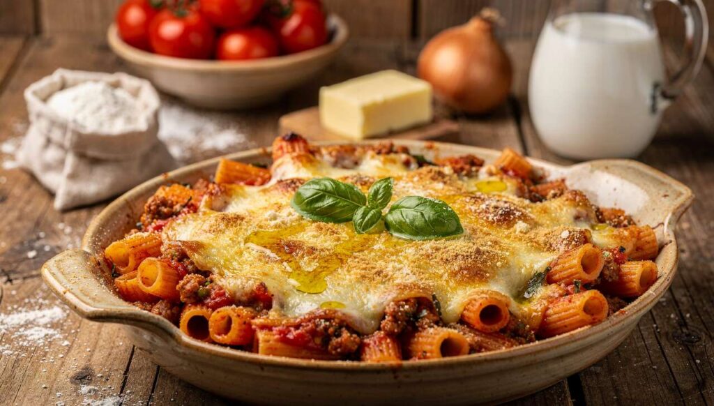Rigatoni al forno sfizioso: la ricetta facile che riesce sempre perfetta