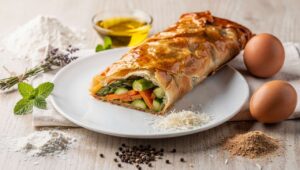Strudel di pasta matta e verdure primaverili: la ricetta leggera di marzo 2026