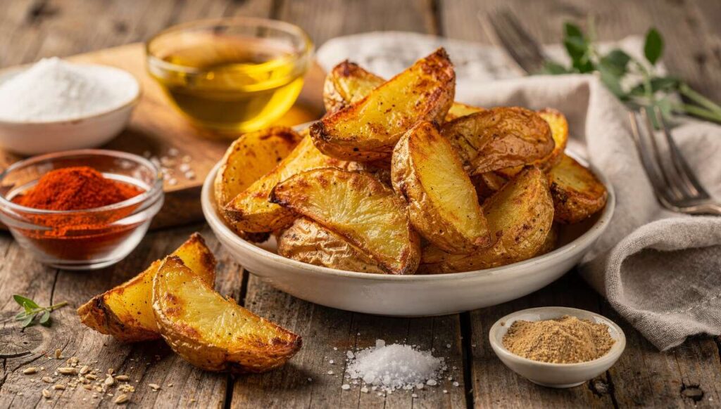 Patate nell'airfryer: il trucco per farle davvero croccanti che quasi nessuno conosce